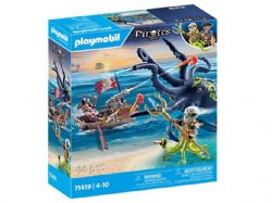 PLAYMOBIL PIRATES - PIRATE AVEC PIEUVRE GÉANTE #71419 (0424)